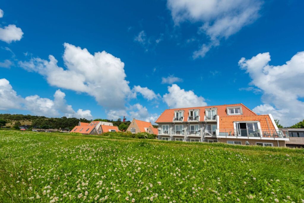 Hotelletje De Veerman Vlieland uitzicht