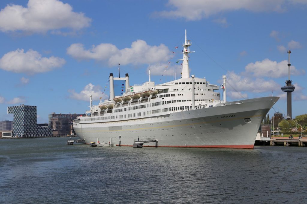 De SS Rotterdam schip
